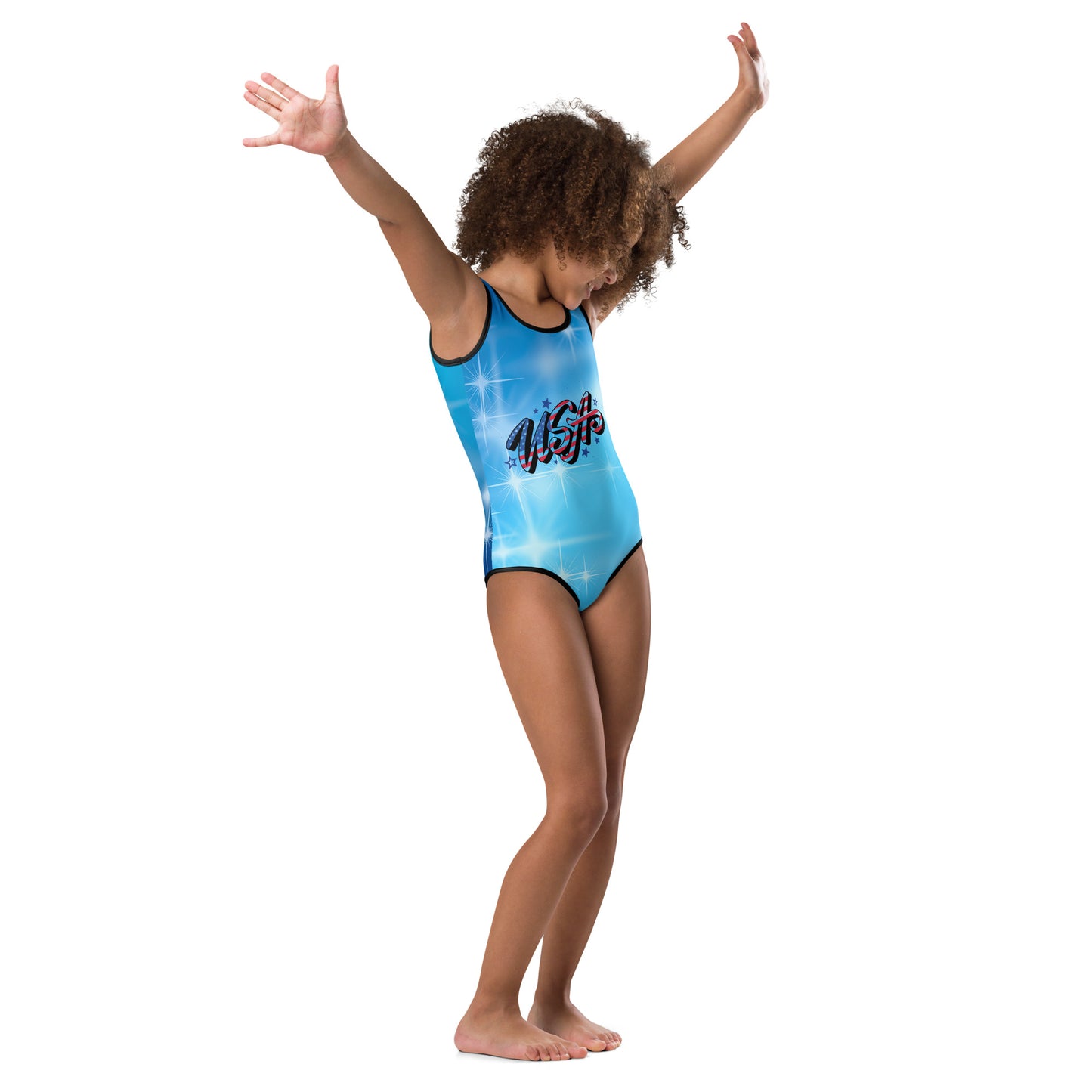 All-Over Print Kids Swimsuit 4 of July