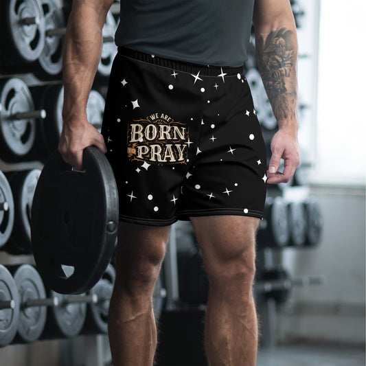 Pray Men's  Athletic Shorts