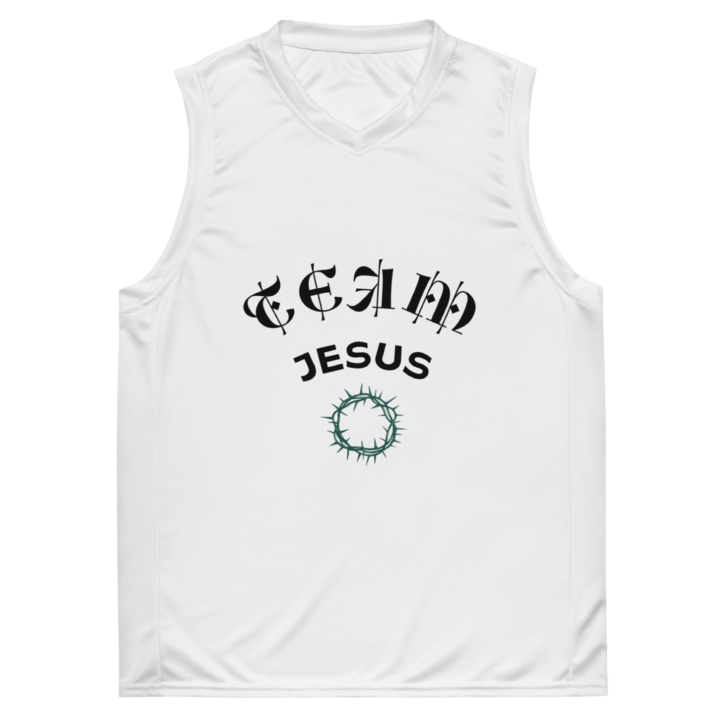 Team Jesus basketball jersey