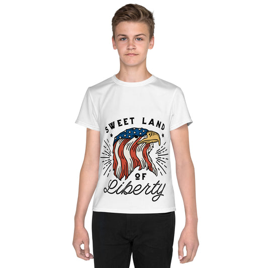 Youth 4 of July  t-shirt