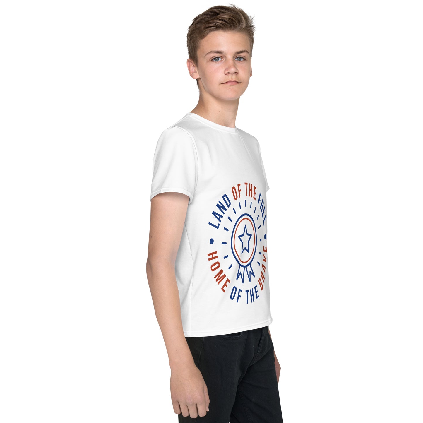 Youth crew neck t-shirt