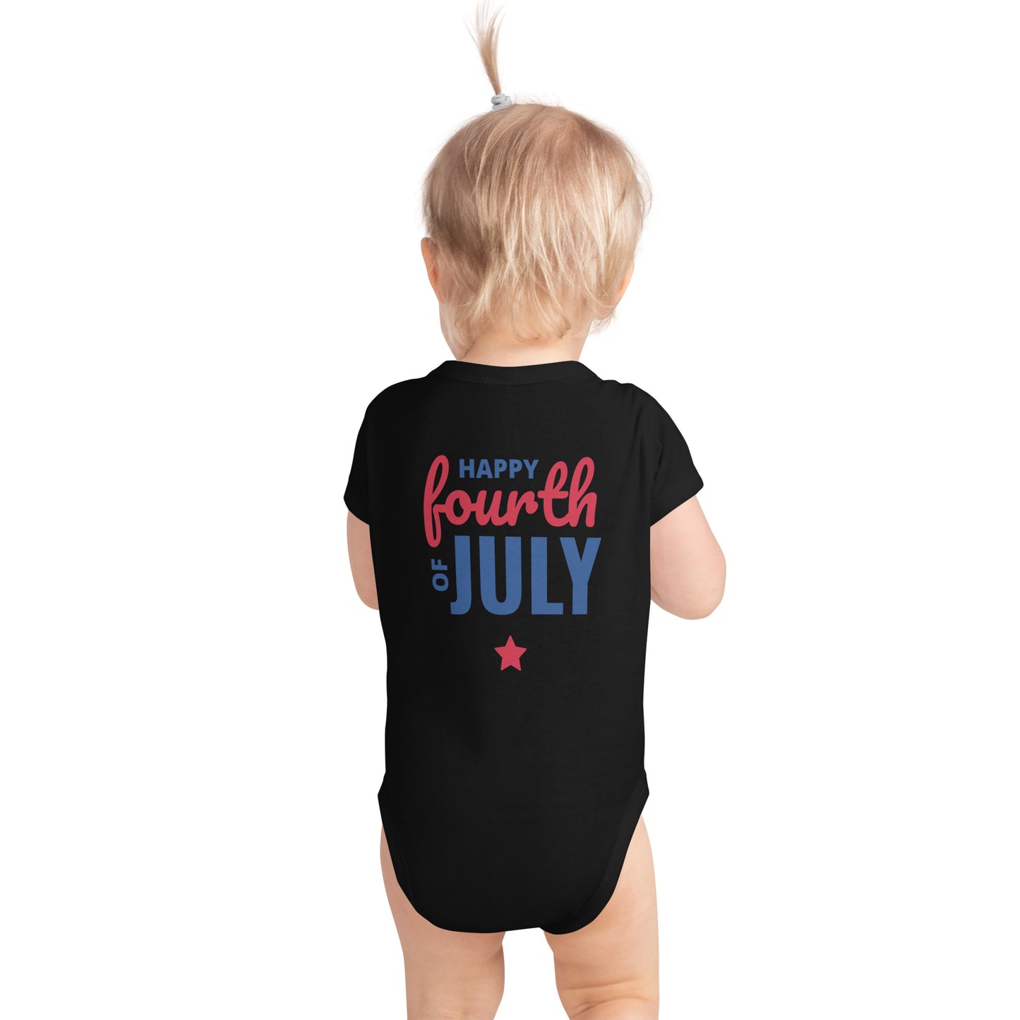 Infant Bodysuit DTG 4 of July