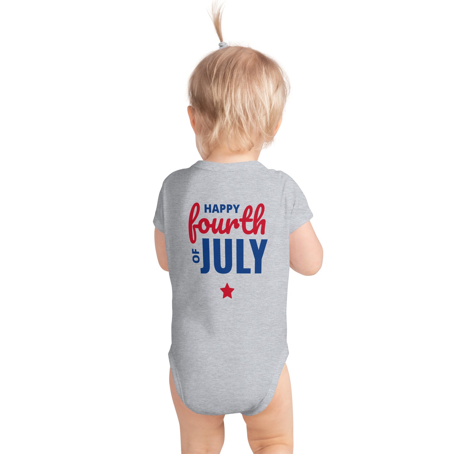 Infant Bodysuit DTG 4 of July