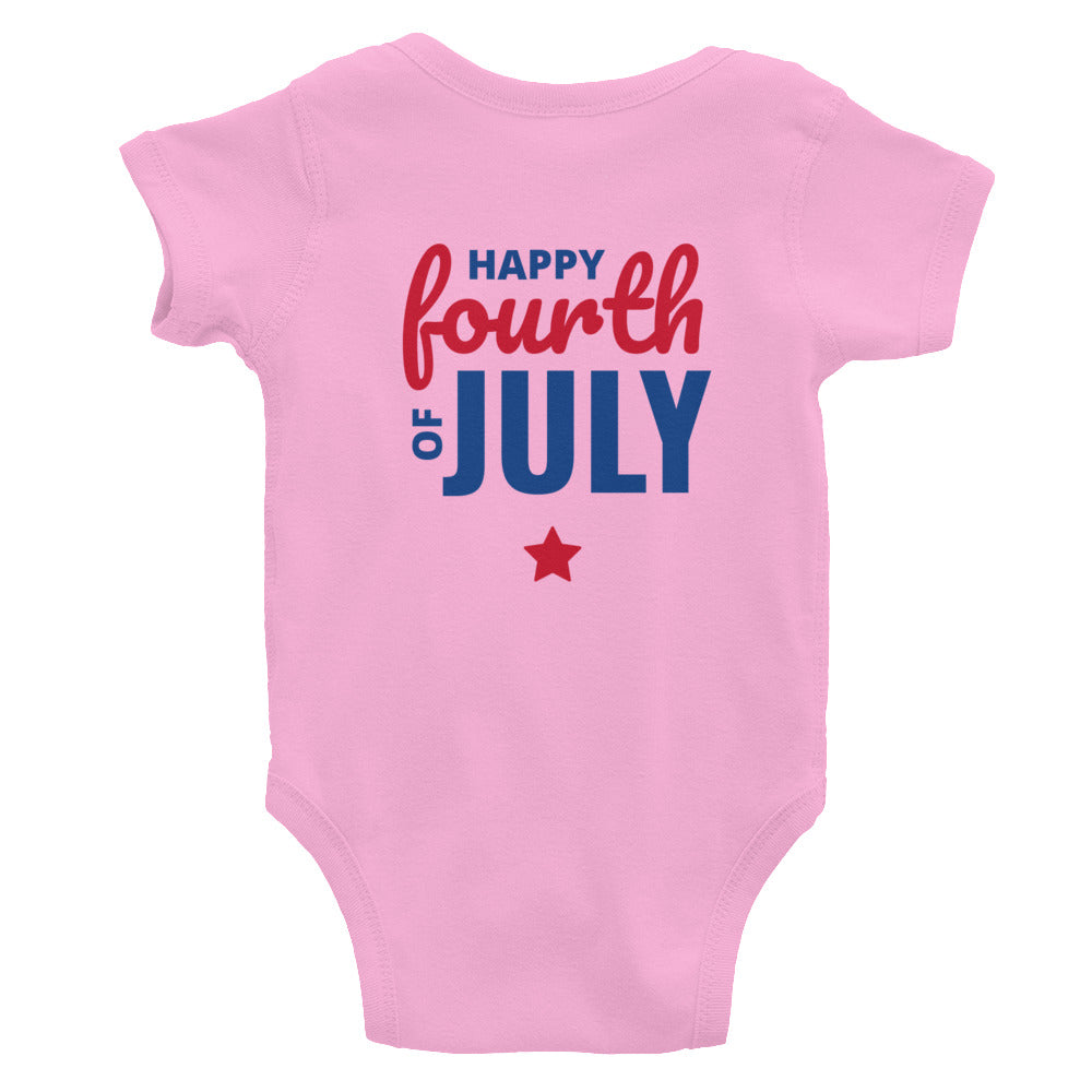 Infant Bodysuit DTG 4 of July