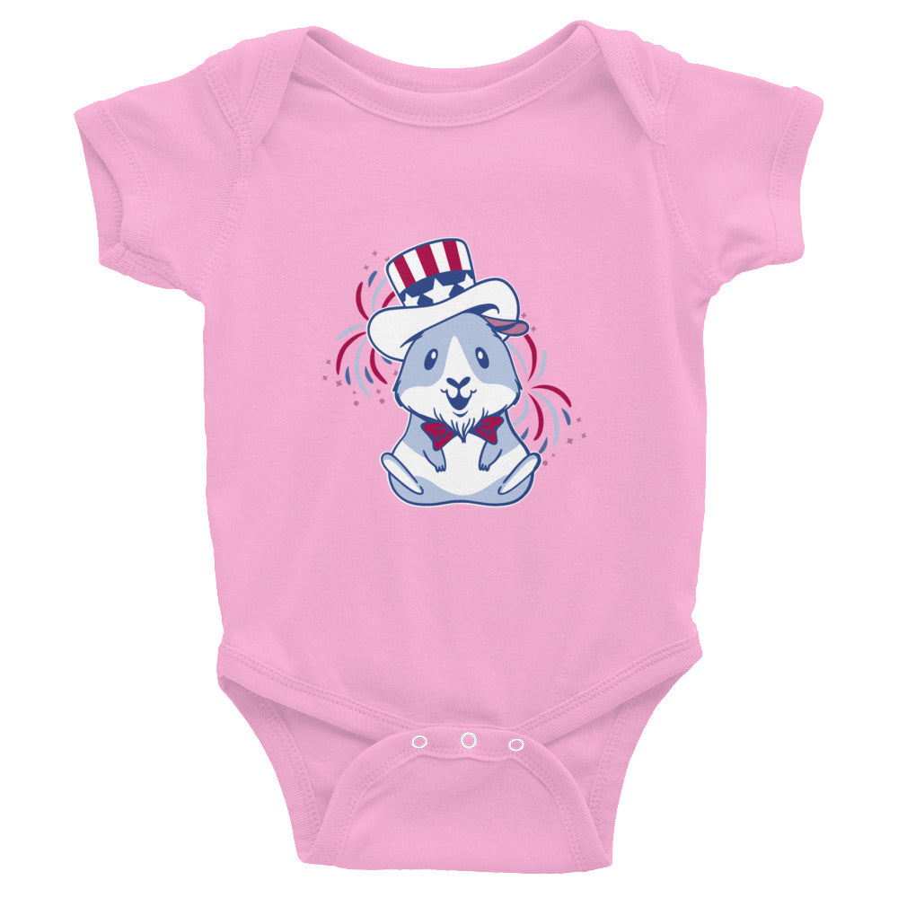 Infant Bodysuit DTG 4 of July