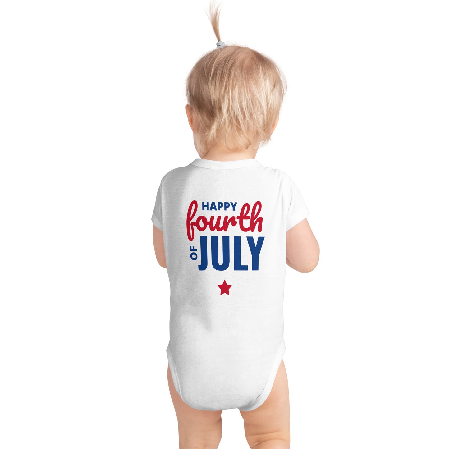 Infant Bodysuit DTG 4 of July