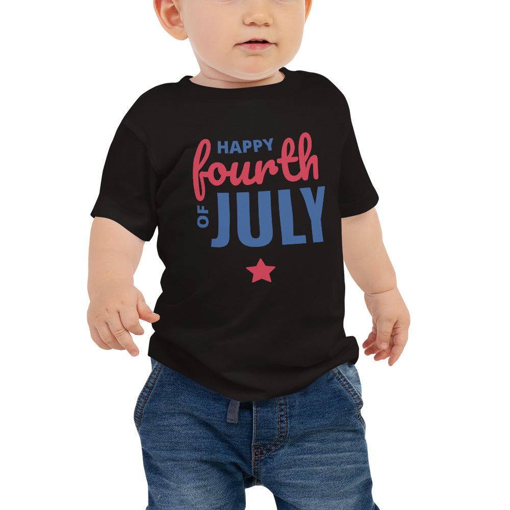 Baby 4 of July  Short Sleeve Tee