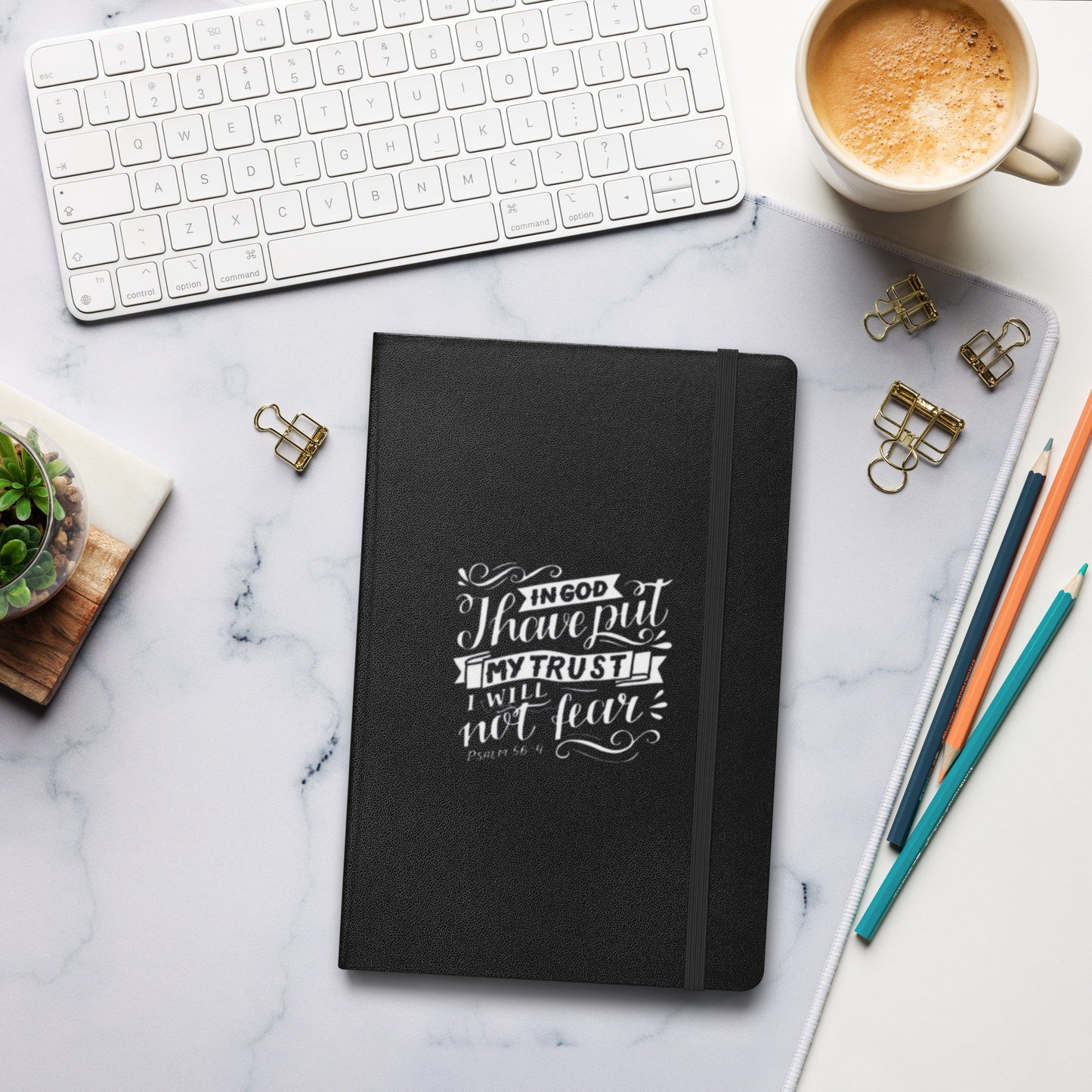 Hardcover bound No Fear notebook