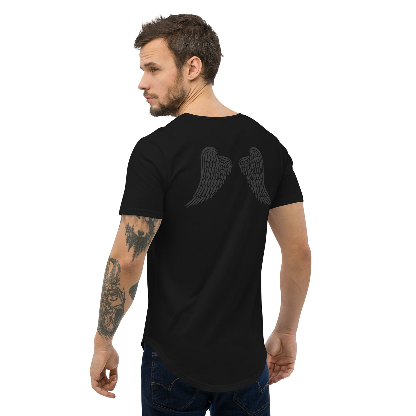 Men's Curved Hem T-Shirt