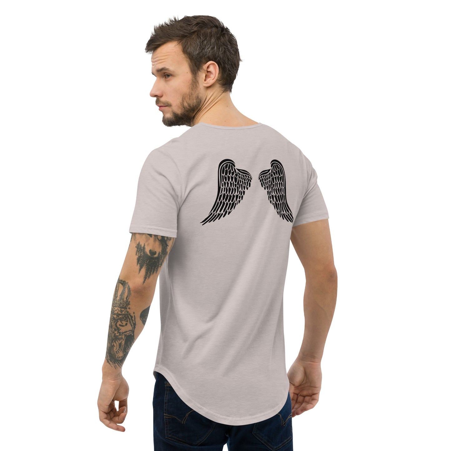 Men's Curved Hem T-Shirt