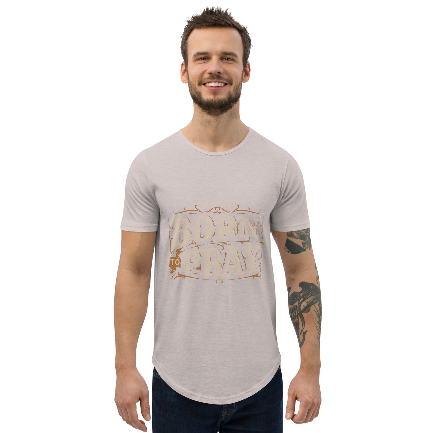 Men's Curved Hem T-Shirt