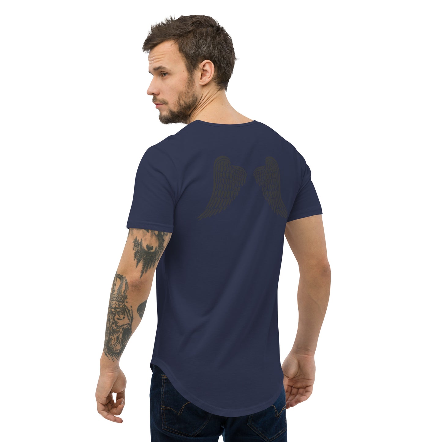 Men's Curved Hem T-Shirt