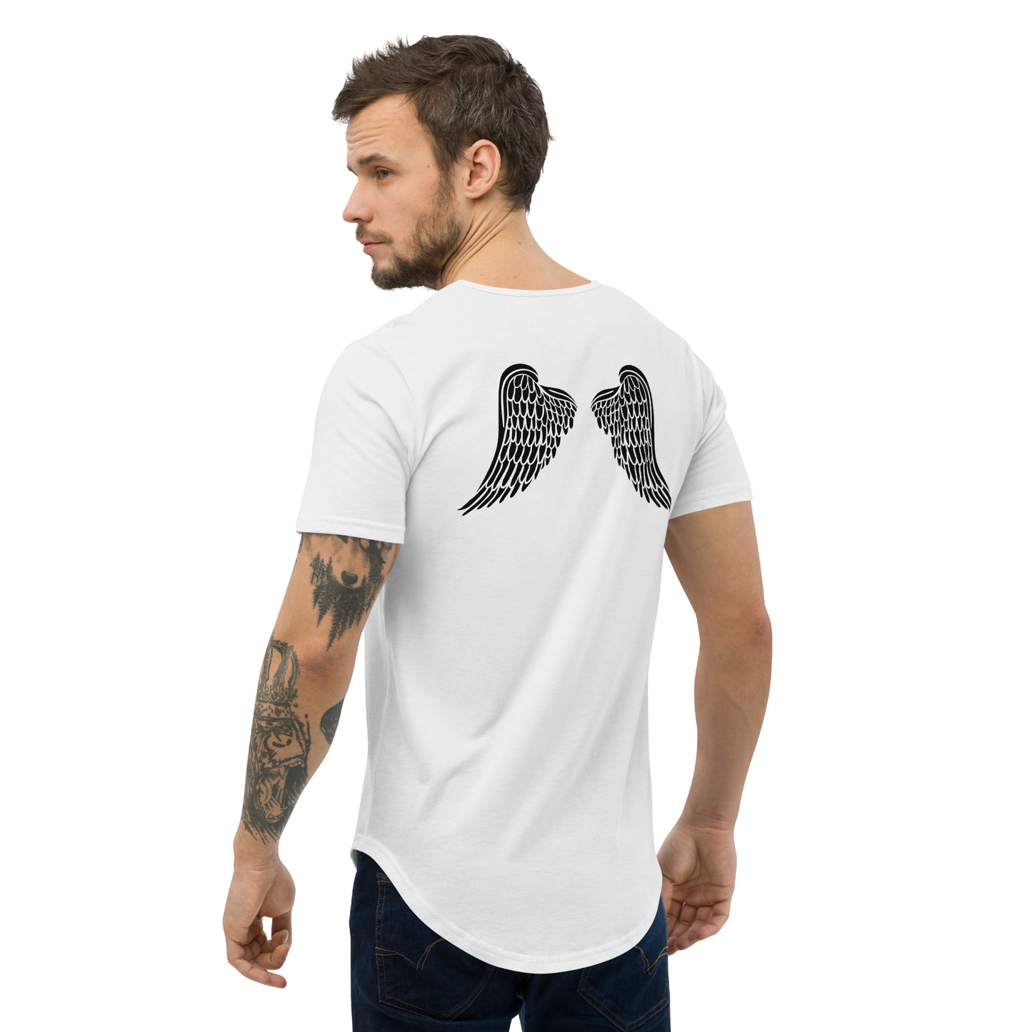 Men's Curved Hem T-Shirt