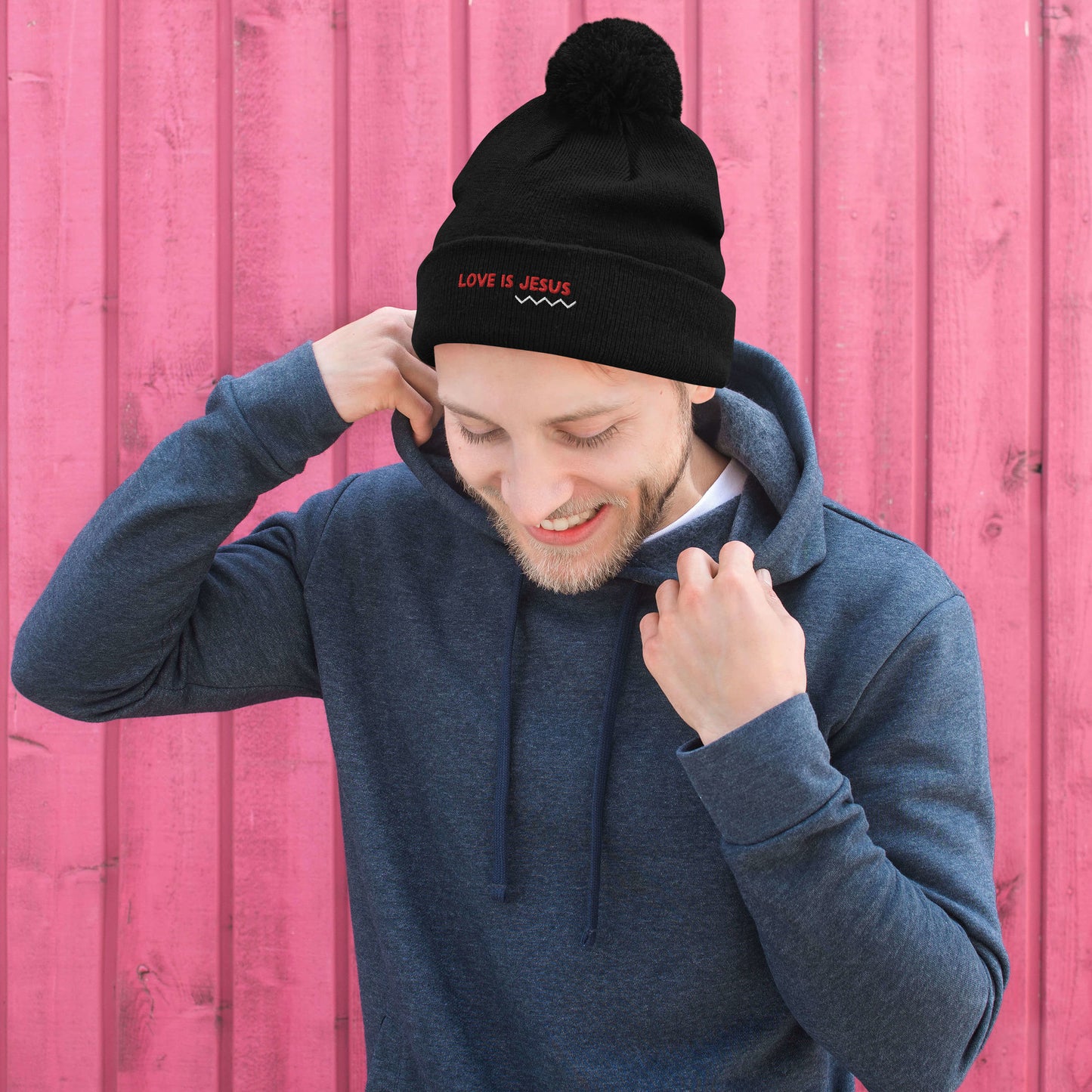 Love Pom-Pom Beanie