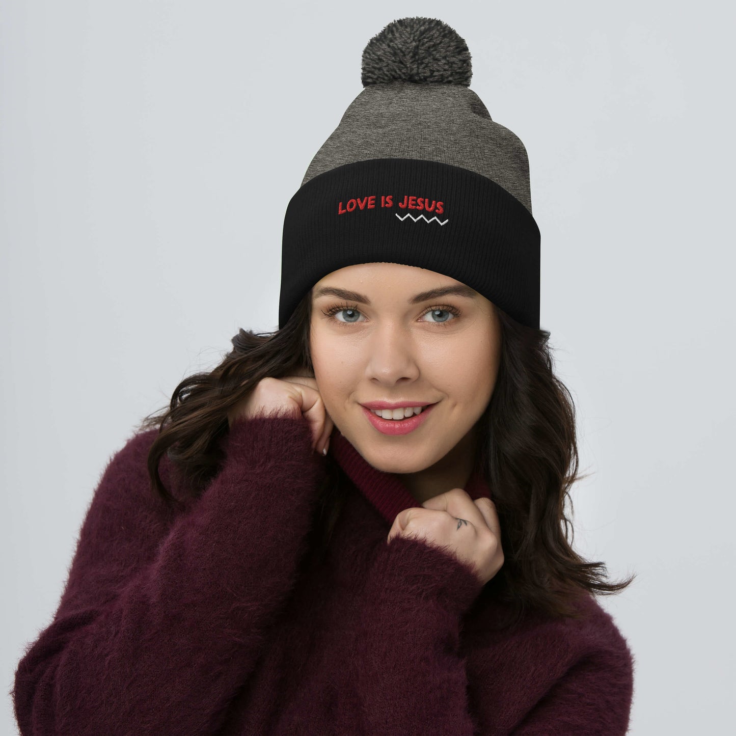 Love Pom-Pom Beanie