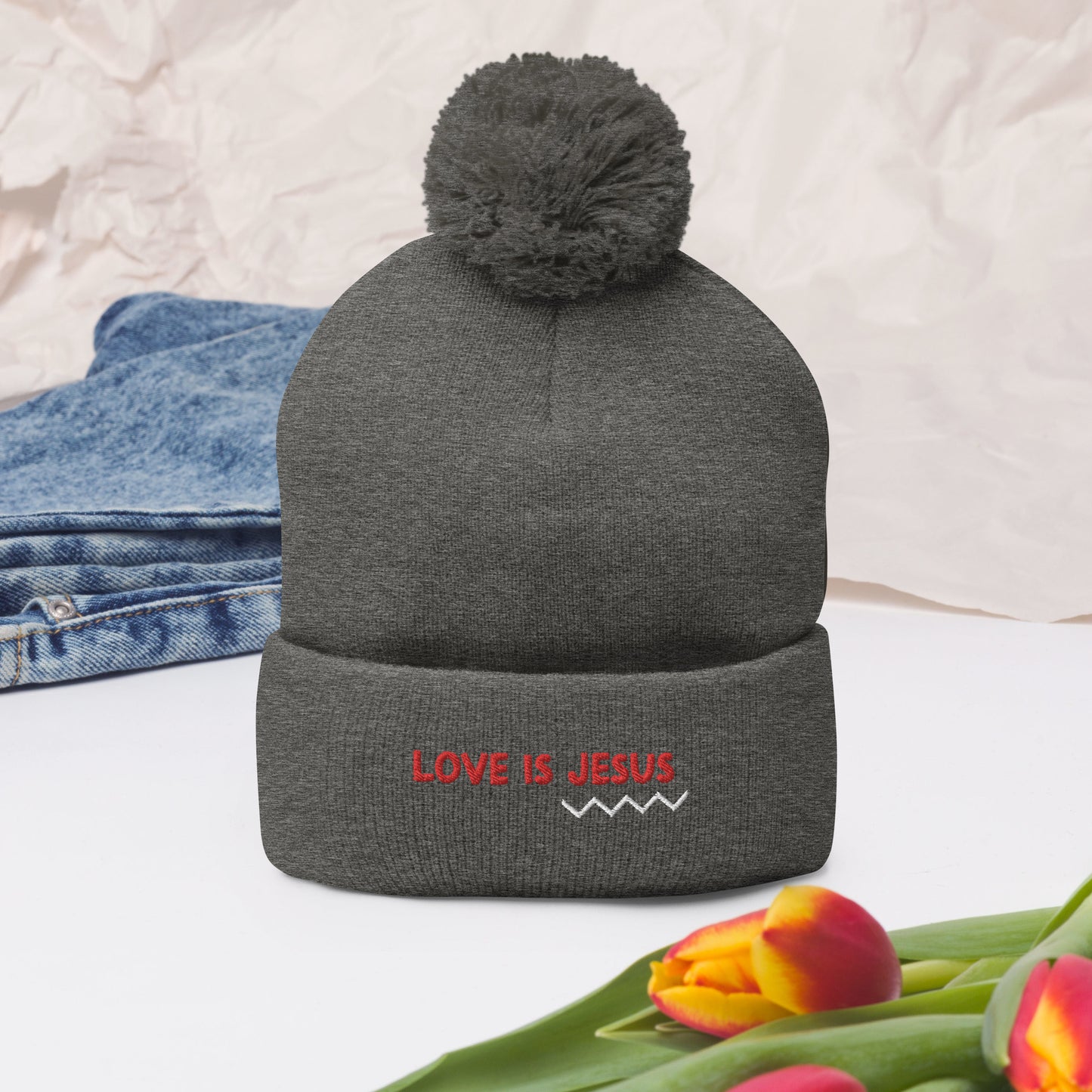 Love Pom-Pom Beanie