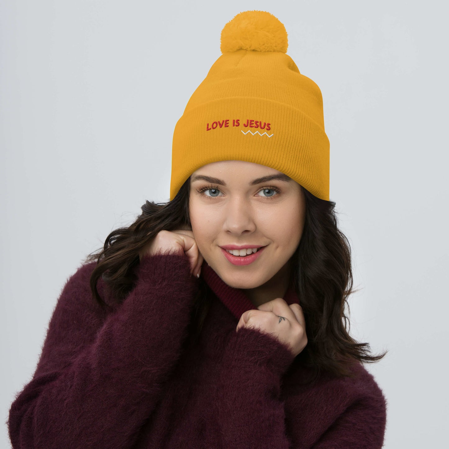 Love Pom-Pom Beanie