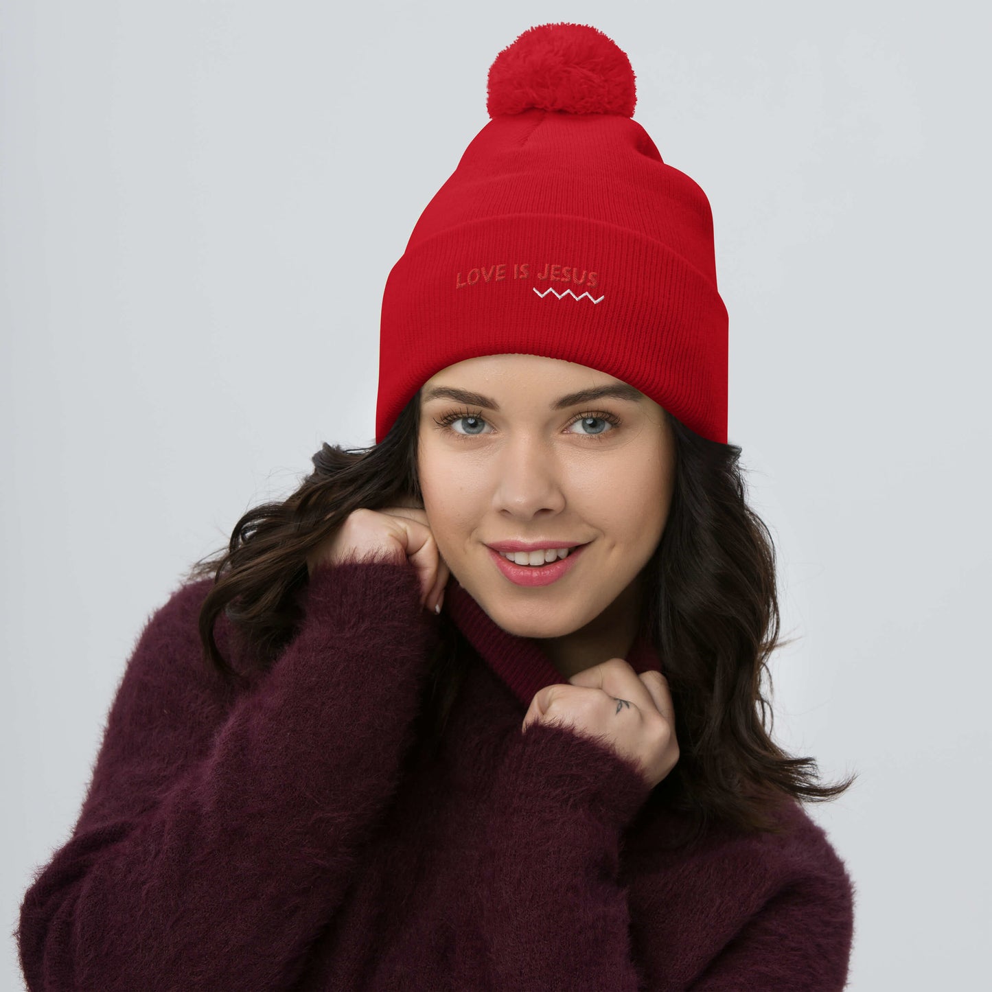 Love Pom-Pom Beanie