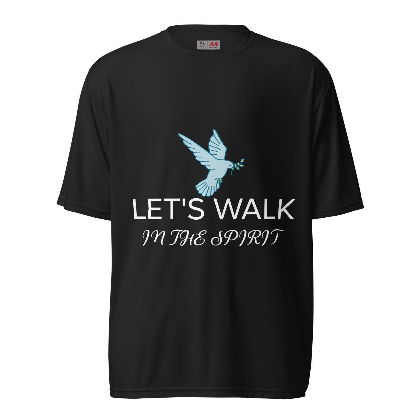 Let’s Walk performance crew neck t-shirt