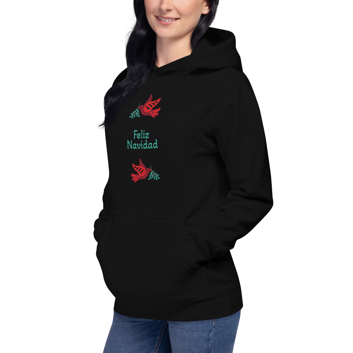 Women feliz navidad Hoodie