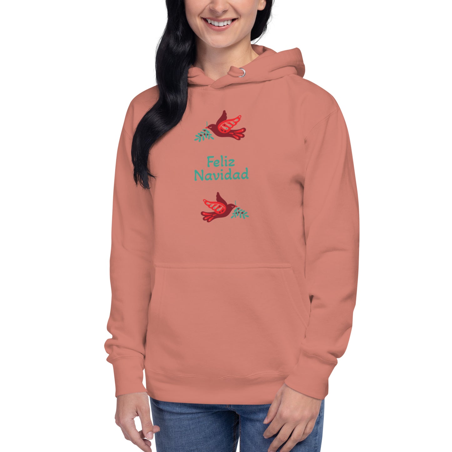 Women feliz navidad Hoodie