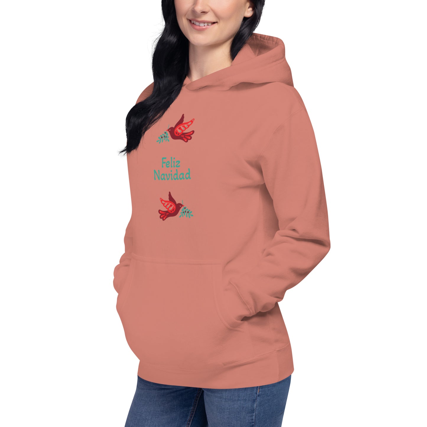 Women feliz navidad Hoodie