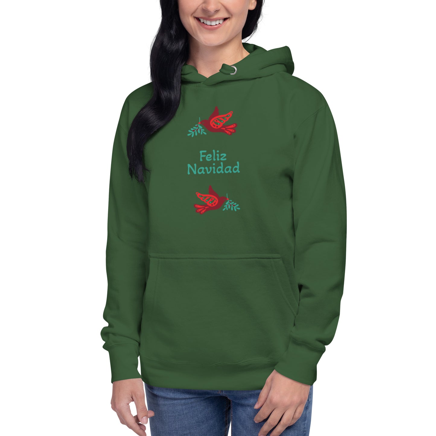 Women feliz navidad Hoodie