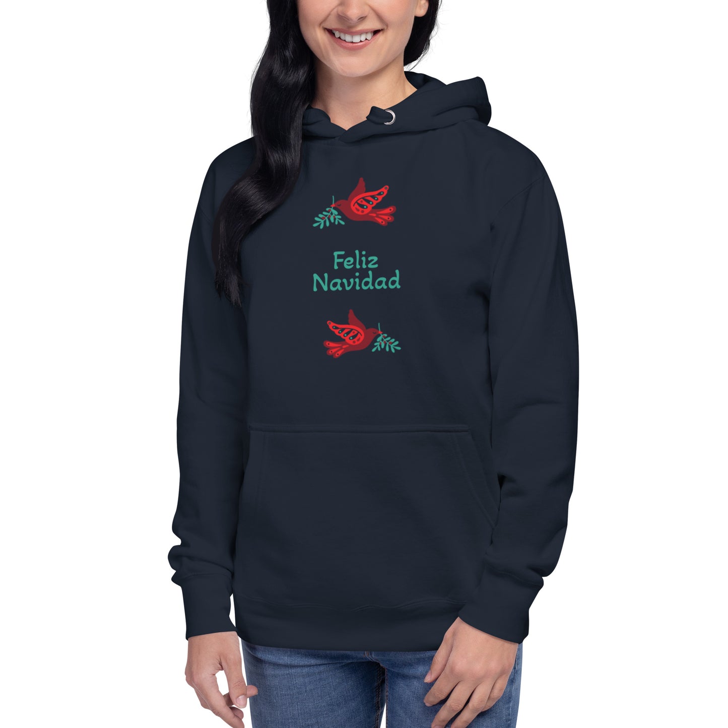 Women feliz navidad Hoodie