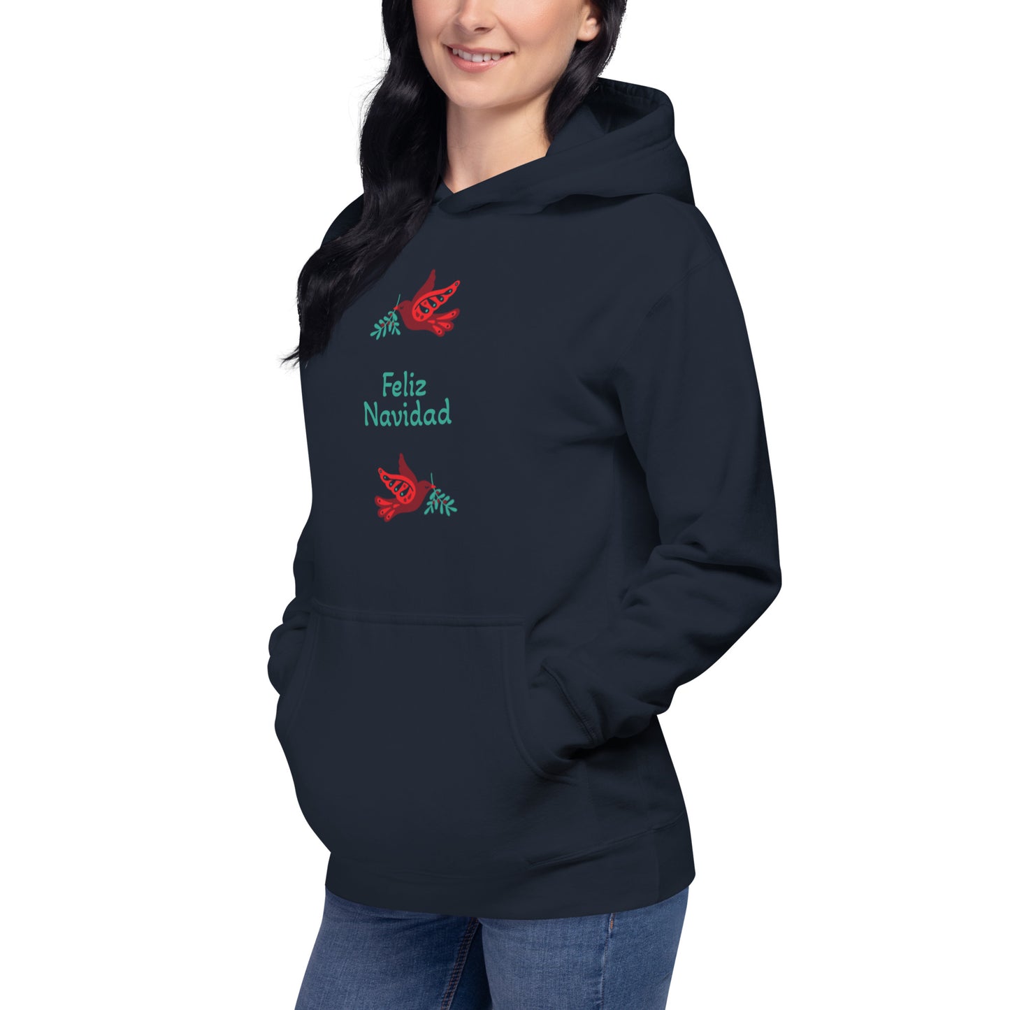 Women feliz navidad Hoodie