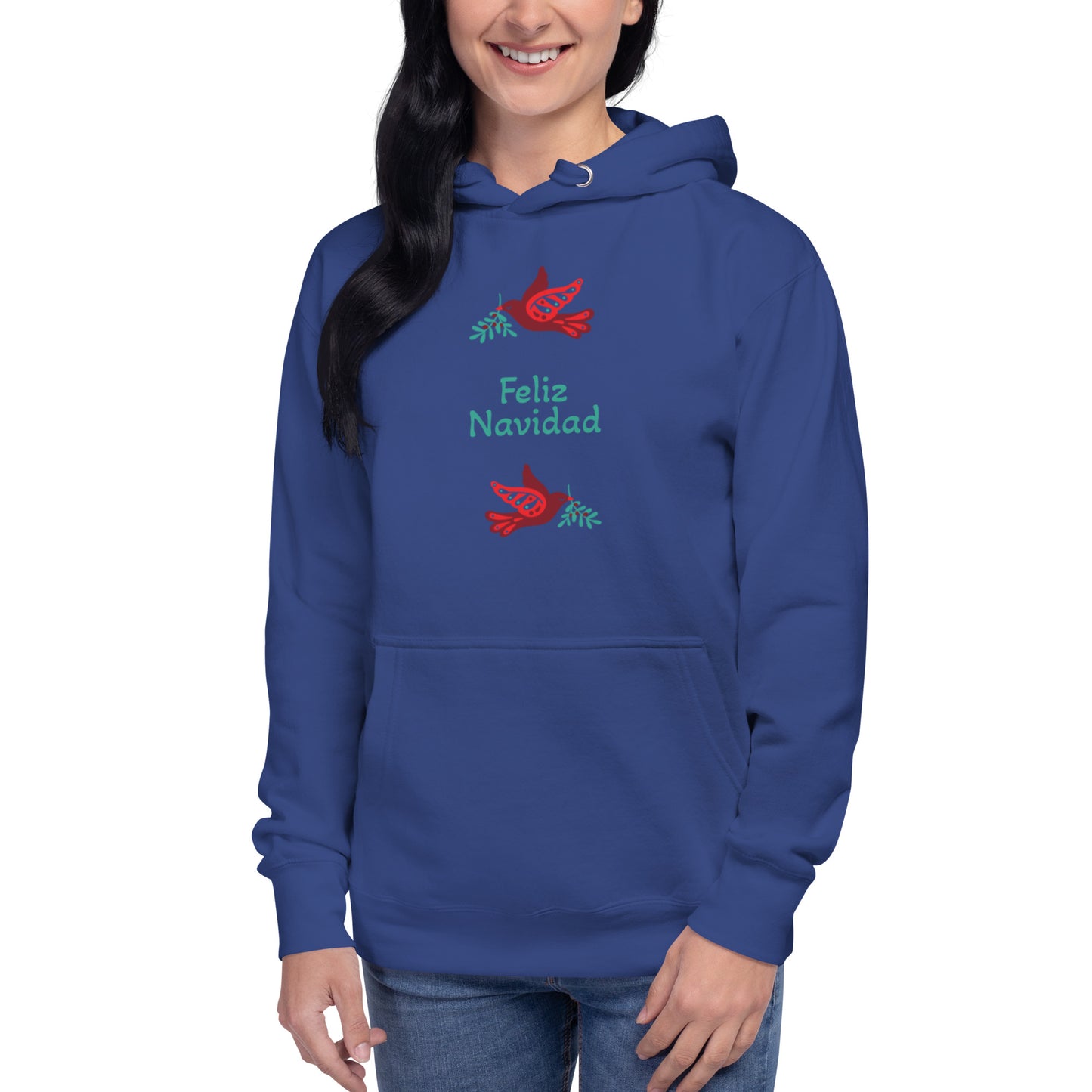 Women feliz navidad Hoodie