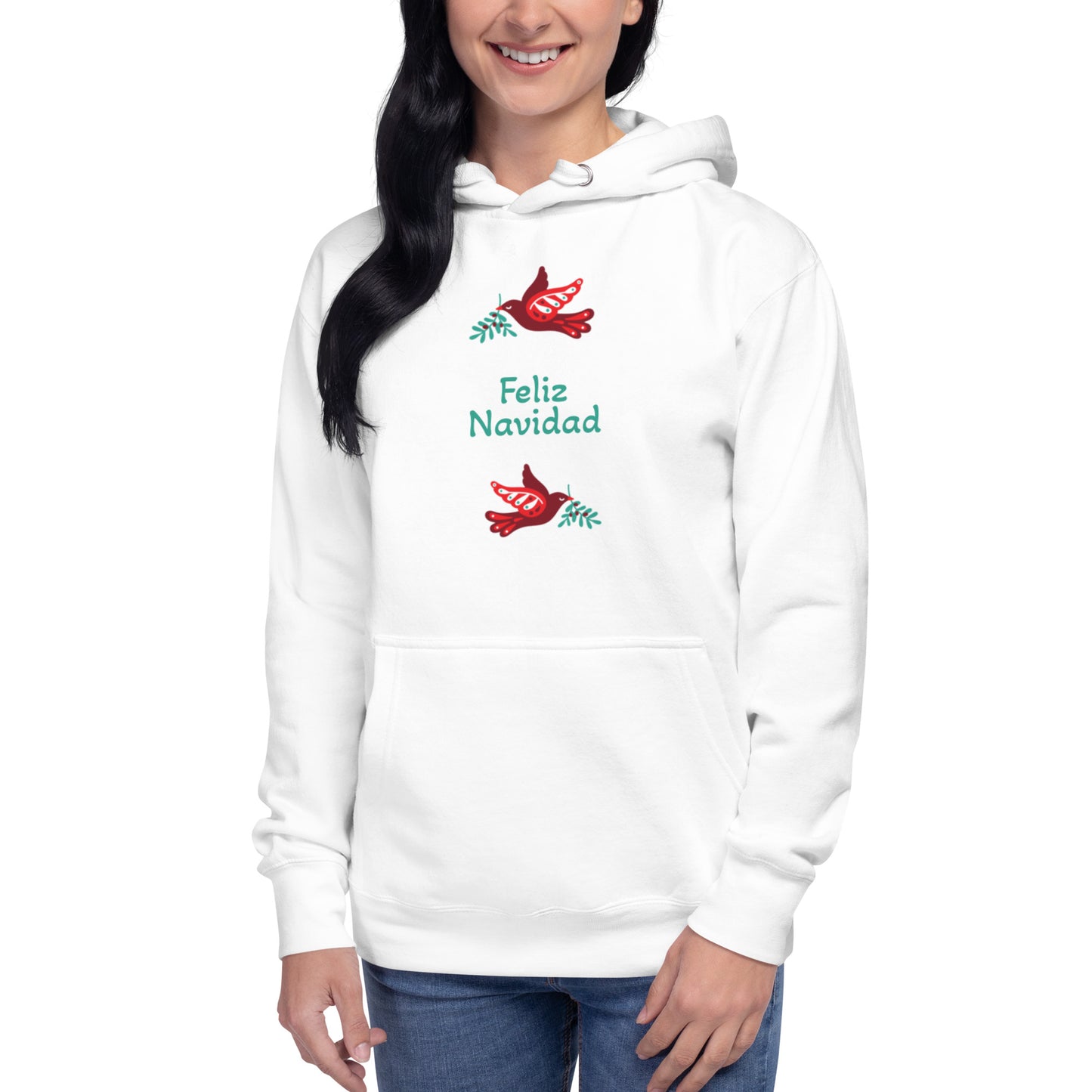 Women feliz navidad Hoodie