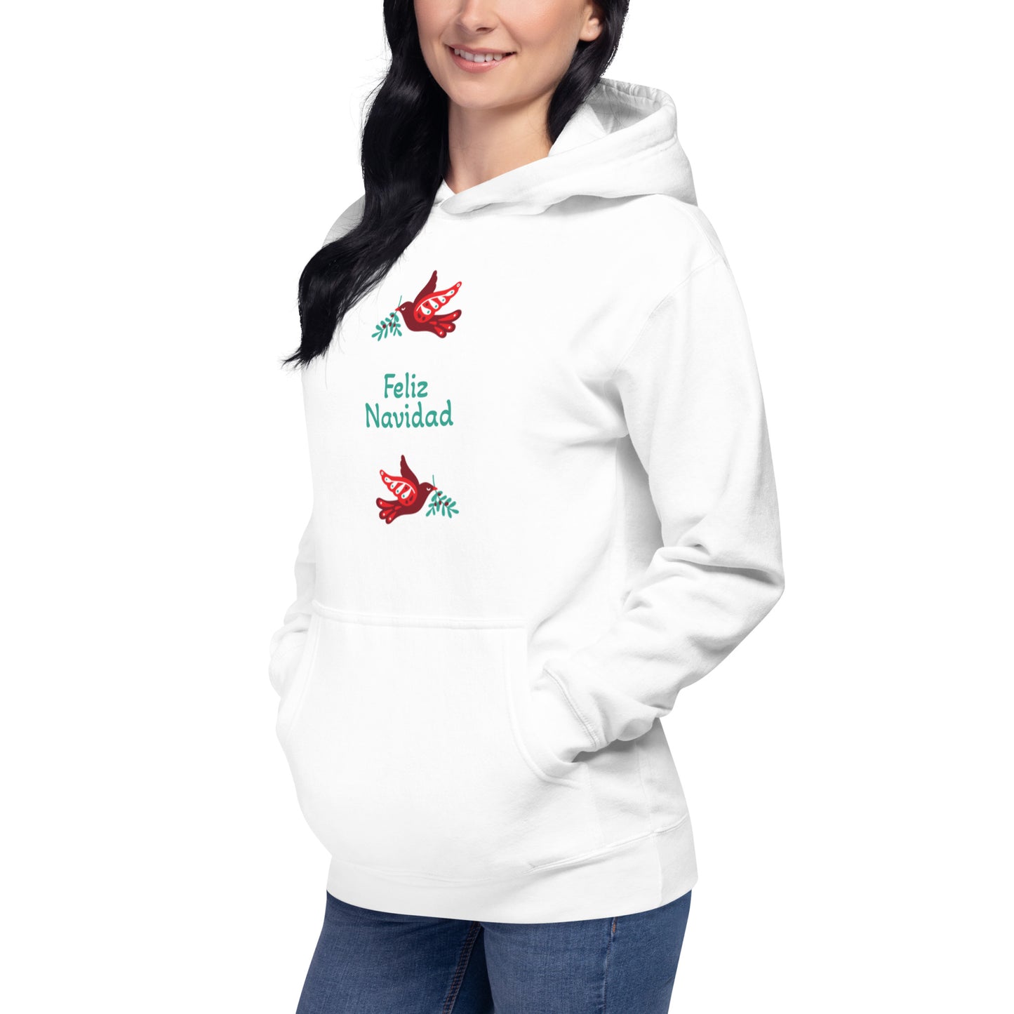 Women feliz navidad Hoodie